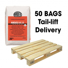 Ardex K11 Rapid Hardening Levelling And Smoothing Compound 22kg Full Pallet (50 Bags Tail Lift)